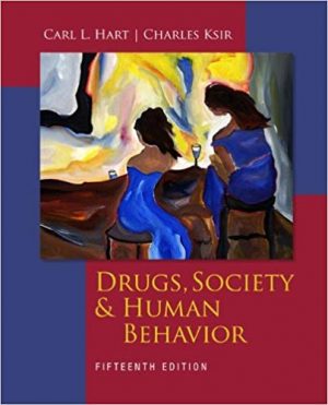 drugs society and human behavior 15th edition hart test bank