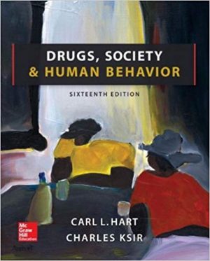drugs society and human behavior 16th edition hart test bank