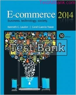 e commerce 2014 10th edition laudon test bank
