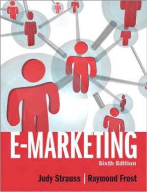 e marketing 6th edition strauss test bank