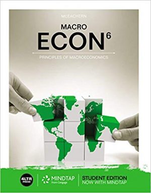 econ macro 6th edition mceachern solutions manual