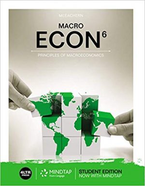 econ macro 6th edition mceachern test bank