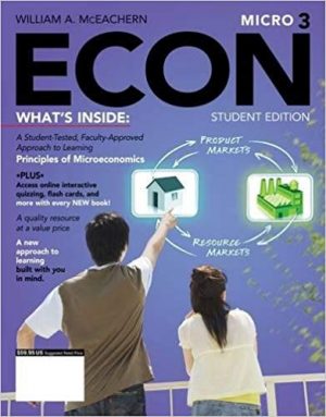 econ micro 3 3rd edition mceachern test bank