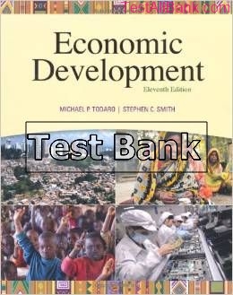 economic development 11th edition todaro test bank