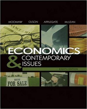 economics and contemporary issues 8th edition moomaw solutions manual