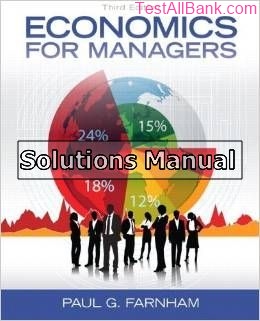 economics for managers 3rd edition farnham solutions manual