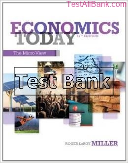 economics today the macro view 17th edition miller test bank