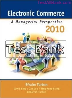 electronic commerce 2010 6th edition turban test bank