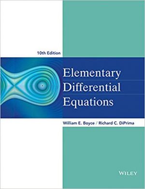 elementary differential equations 10th edition boyce solutions manual