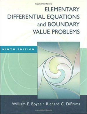 elementary differential equations and boundary value problems 9th edition boyce solutions manual