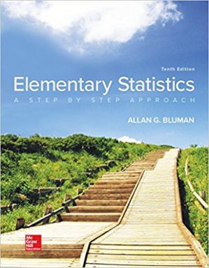 elementary statistics a step step approach 10th edition bluman solutions manual