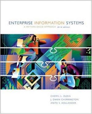 enterprise information systems a pattern based approach 3rd edition dunn solutions manual
