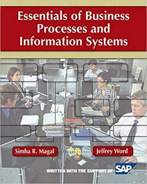essentials of business processes and information systems 1st edition magal solutions manual