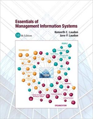 essentials of management information systems 10th edition laudon solutions manual