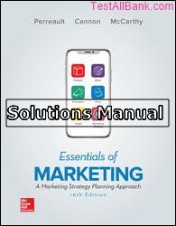 essentials of marketing 16th edition perreault solutions manual