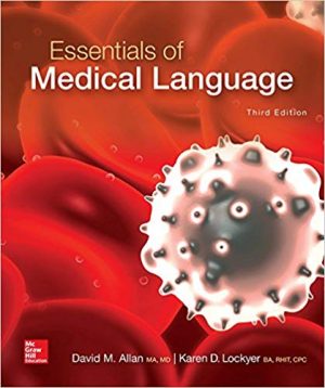 essentials of medical language 3rd edition allan test bank