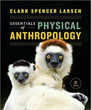 essentials of physical anthropology 3rd edition clark test bank