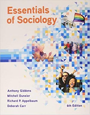 essentials of sociology 6th edition giddens test bank