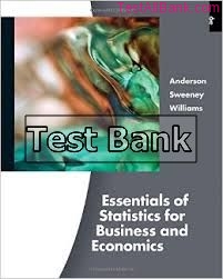 essentials of statistics for business and economics 6th edition anderson test bank