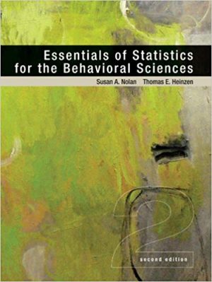 essentials of statistics for the behavioral sciences 2nd edition nolan solutions manual
