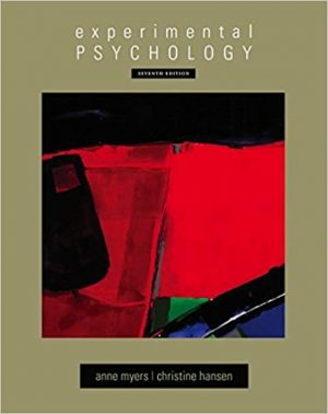 experimental psychology 7th edition myers test bank