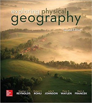 exploring physical geography 2nd edition reynolds test bank