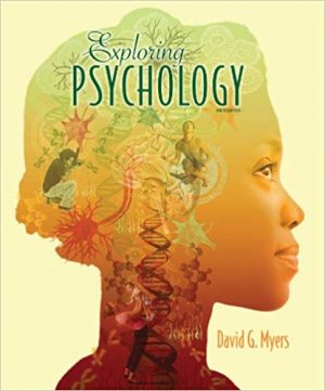 exploring psychology 9th edition myers test bank