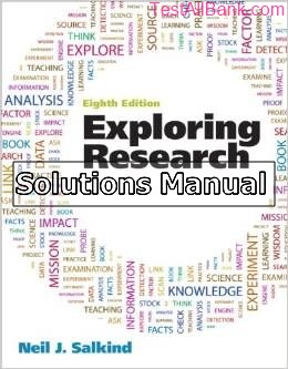 exploring research 8th edition salkind solutions manual