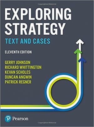 exploring strategy text and cases 9th edition johnson test bank
