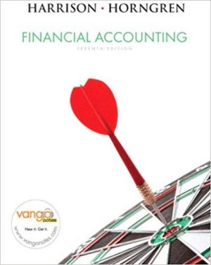 financial accounting 7th edition harrison solutions manual