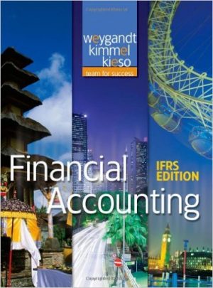 financial accounting ifrs 1st edition weygandt test bank