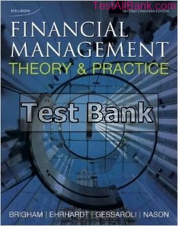financial management theory and practice 2nd edition brigham test bank