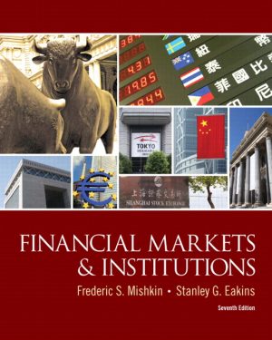 financial markets and institutions 7th edition mishkin solutions manual