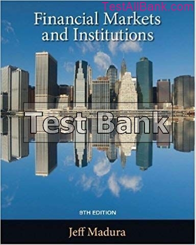 Financial Markets And Institutions 6тh Edition Pdf Download
