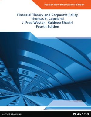 financial theory and corporate policy international 4th edition copeland solutions manual