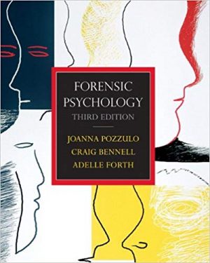 forensic psychology 3rd edition pozzulo test bank