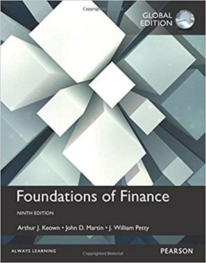 foundations of finance global 9th edition keown solutions manual