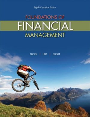 foundations of financial management canadian 8th edition block solutions manual