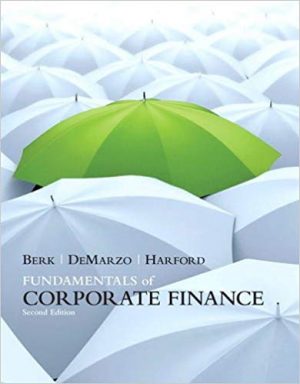 fundamentals of corporate finance 2nd edition berk test bank