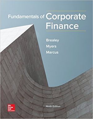 fundamentals of corporate finance canadian 9th edition brealey solutions manual