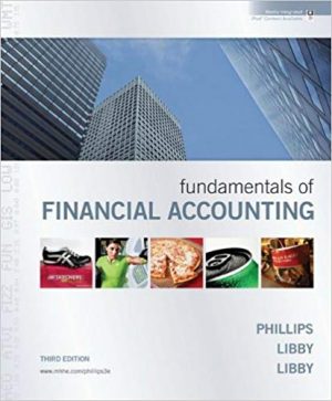 fundamentals of financial accounting 3rd edition phillips test bank