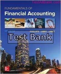 Fundamentals Of Financial Accounting 6th Edition Phillips Test Bank