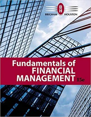 fundamentals of financial management 15th edition brigham test bank