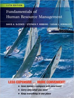 fundamentals of human resource management 11th edition decenzo solutions manual