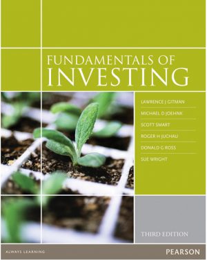 fundamentals of investing 3rd edition gitman solutions manual