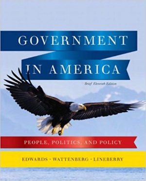 government in america people politics and policy brief edition 11th edition edwards test bank