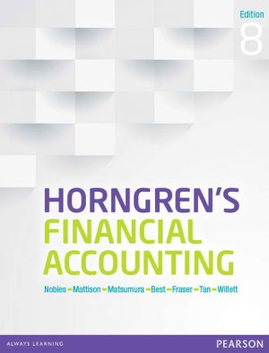 horngrens financial accounting 8th edition nobles solutions manual