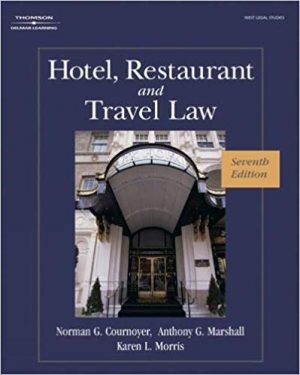 hotel restaurant and travel law 7th edition morris test bank