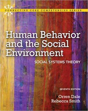 human behavior and the social environment 7th edition dale test bank