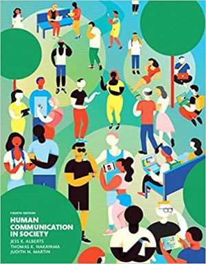 human communication in society 4th edition alberts test bank